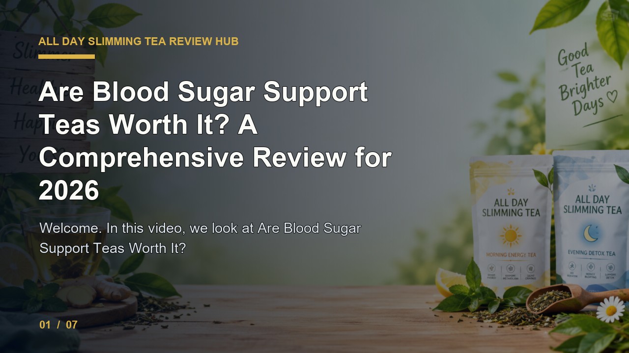 All Day Slimming Tea Review: Are Blood Sugar Support Teas Worth It a Comprehensive Review for 2026 video thumbnail