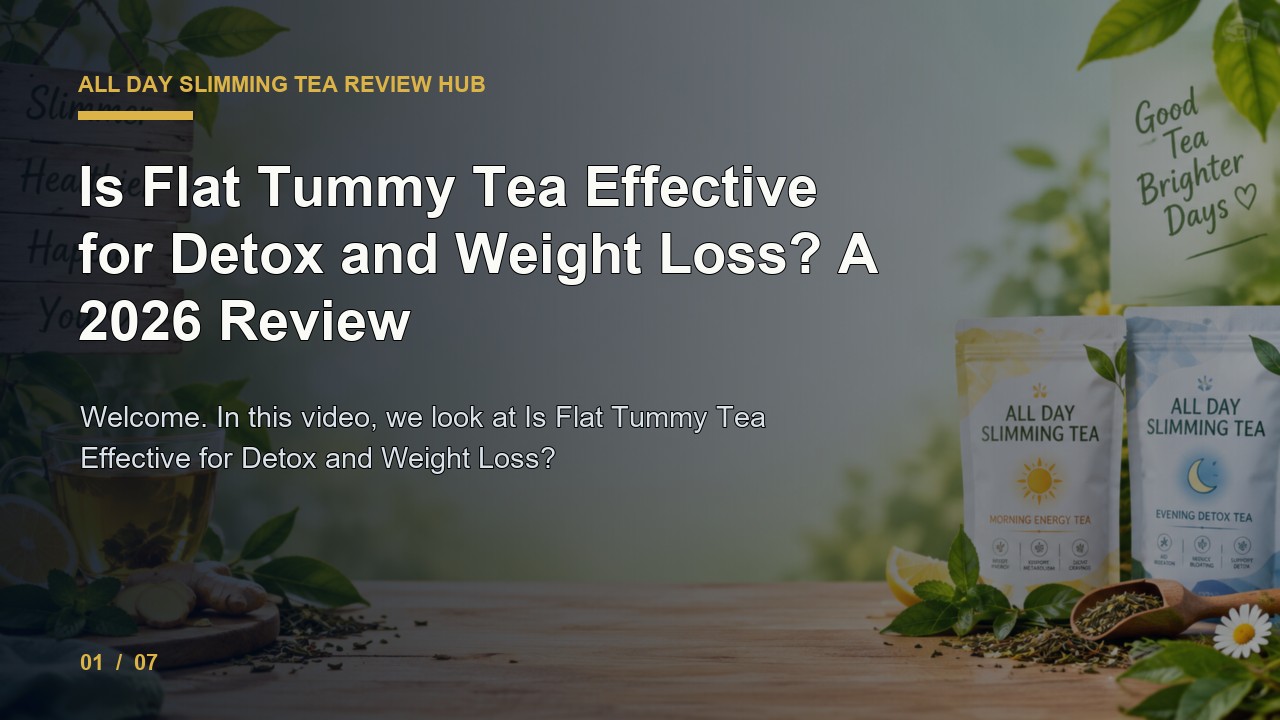 All Day Slimming Tea Review: Is Flat Tummy Tea Effective for Detox and Weight Loss a 2026 Review video thumbnail