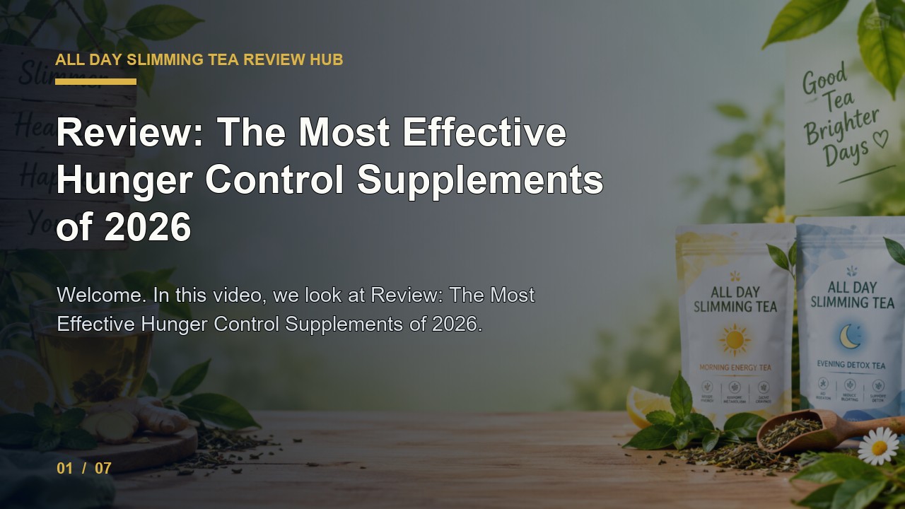All Day Slimming Tea Review: Review the Most Effective Hunger Control Supplements of 2026 video thumbnail