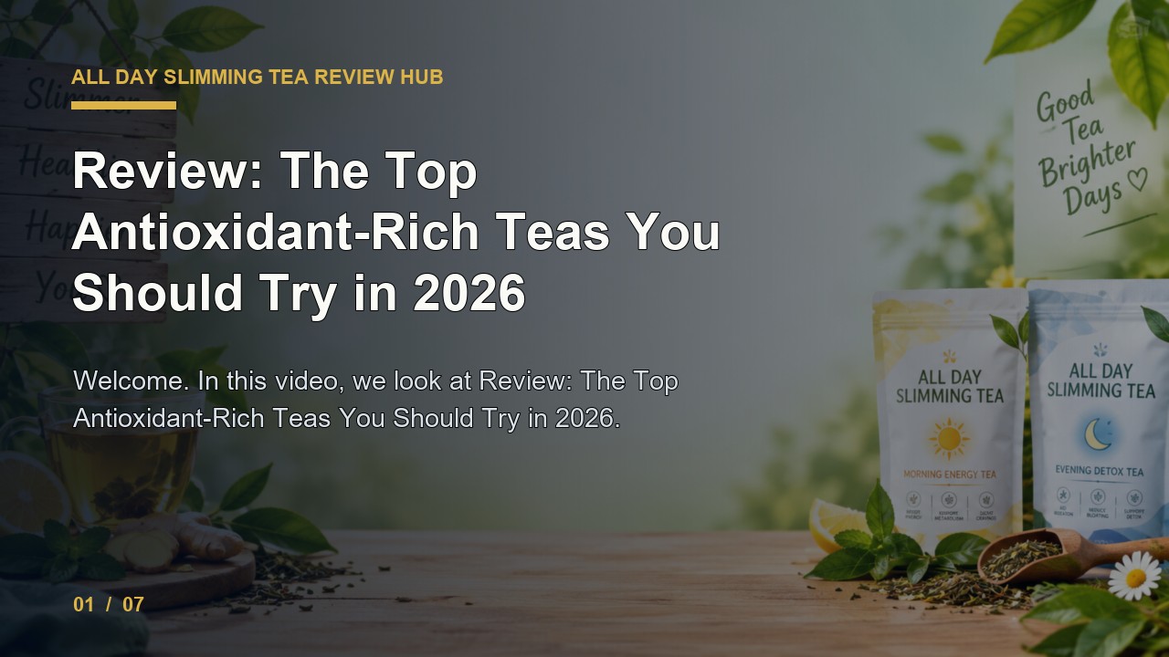 All Day Slimming Tea Review: Review the Top Antioxidant Rich Teas You Should Try in 2026 video thumbnail