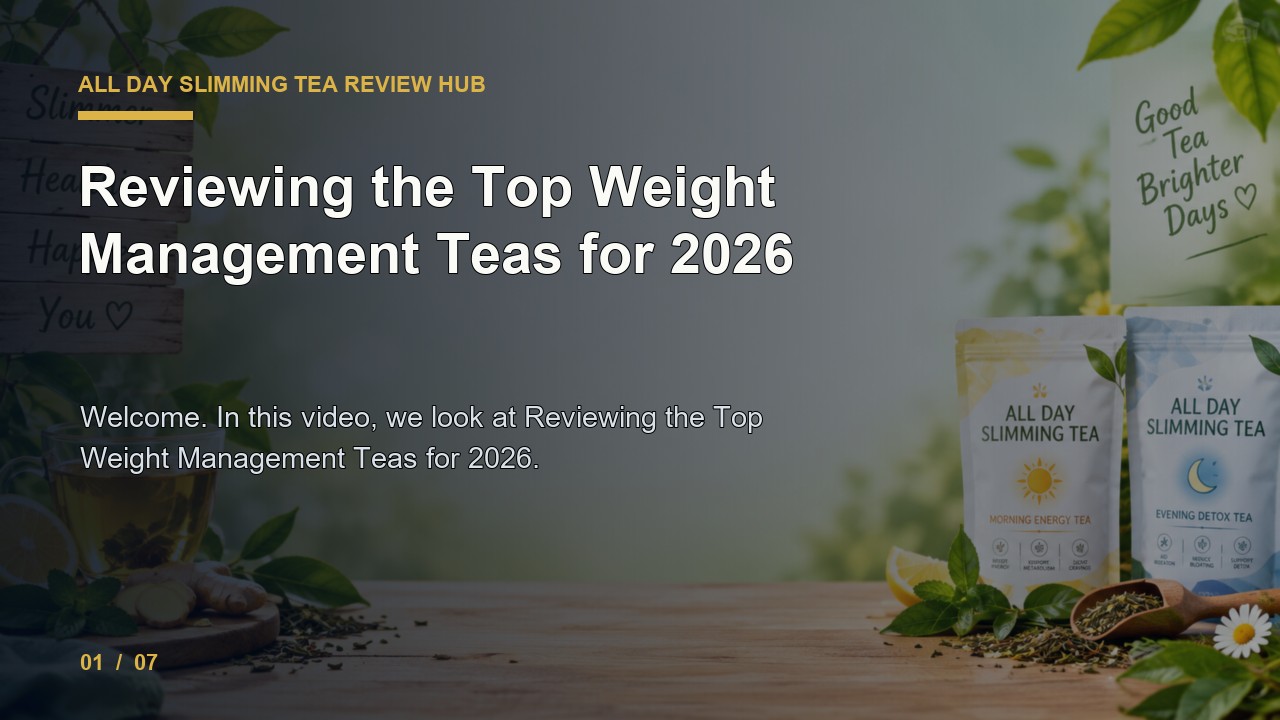 All Day Slimming Tea Review: Reviewing the Top Weight Management Teas for 2026 video thumbnail