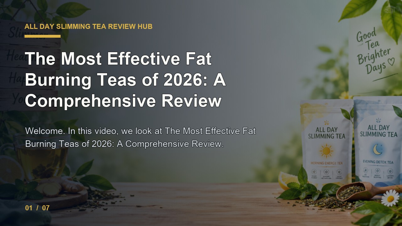 All Day Slimming Tea Review: the Most Effective Fat Burning Teas of 2026 a Comprehensive Review video thumbnail