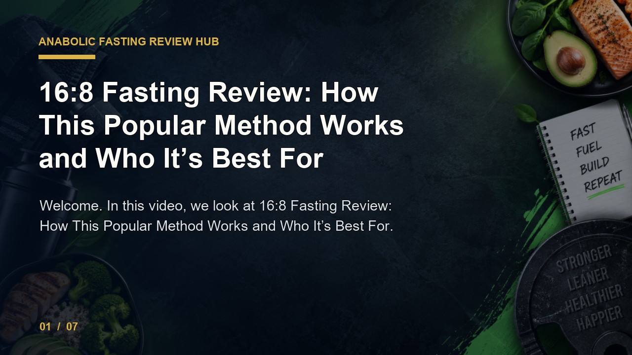 Anabolic Fasting Review: Fasting Review How This Popular Method Works and Who It's Best For video thumbnail