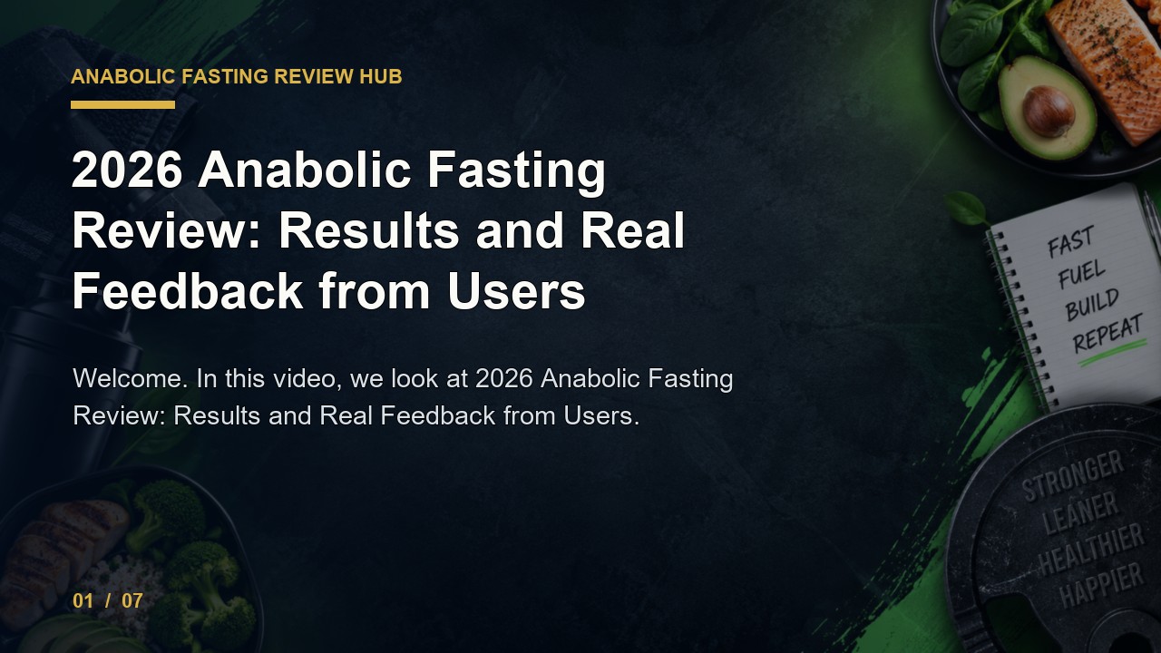 Anabolic Fasting Review: Anabolic Fasting Review Results and Real Feedback from Users video thumbnail