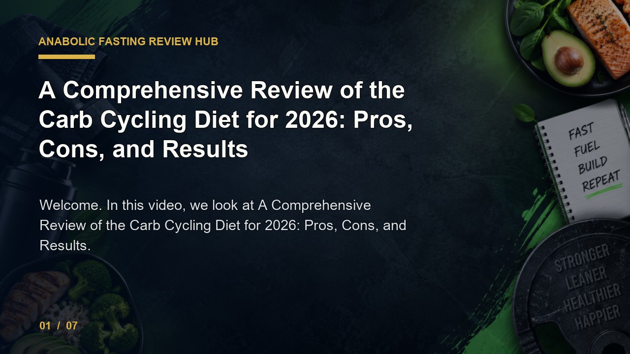 Anabolic Fasting Review: a Comprehensive Review of the Carb Cycling Diet for 2026 Pros Cons and Results video thumbnail