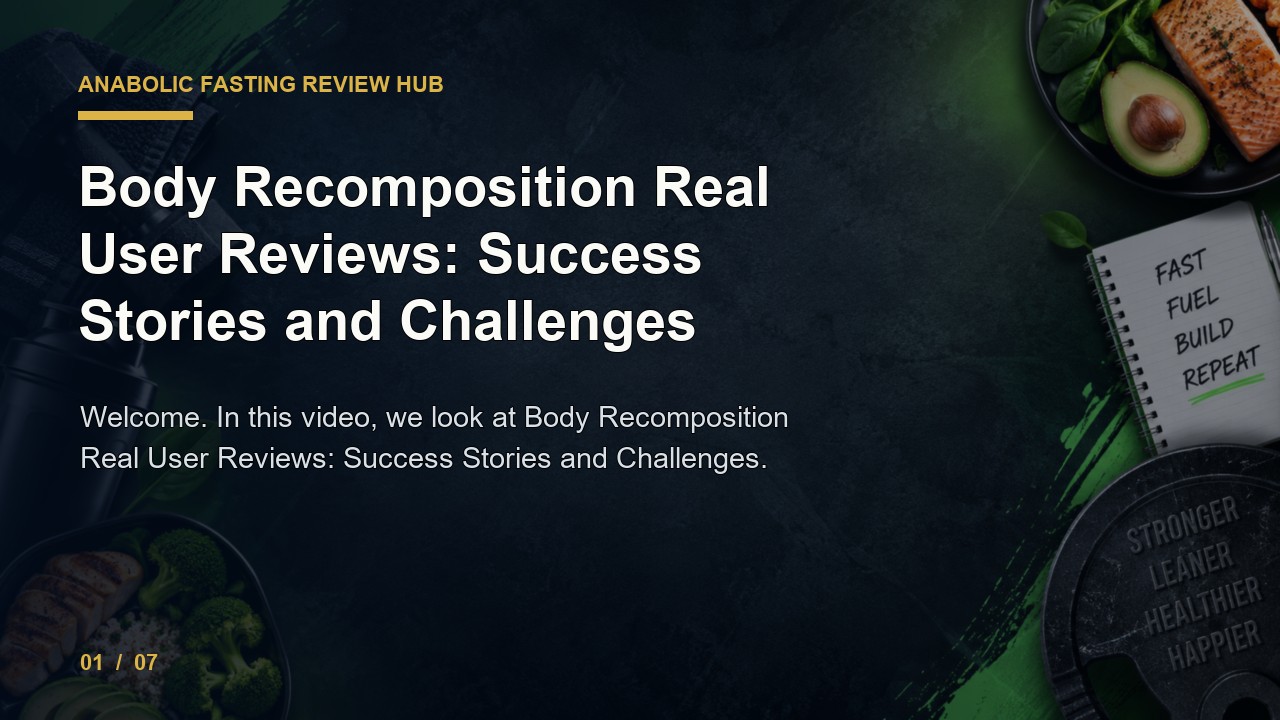 Anabolic Fasting Review: Body Recomposition Real User Reviews Success Stories and Challenges video thumbnail