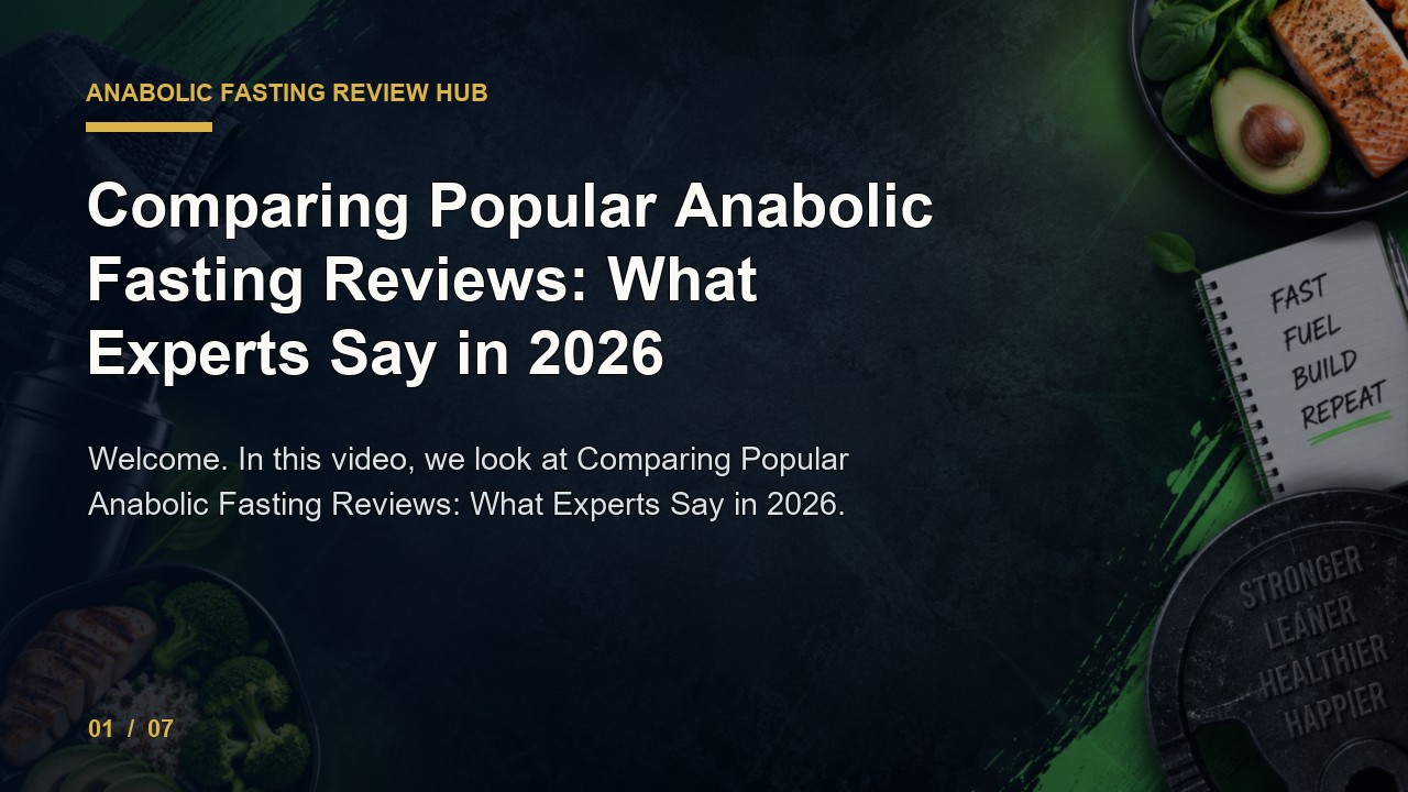Anabolic Fasting Review: Comparing Popular Anabolic Fasting Reviews What Experts Say in 2026 video thumbnail