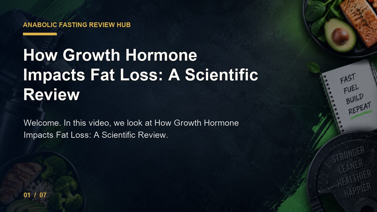 Anabolic Fasting Review: How Growth Hormone Impacts Fat Loss a Scientific Review video thumbnail