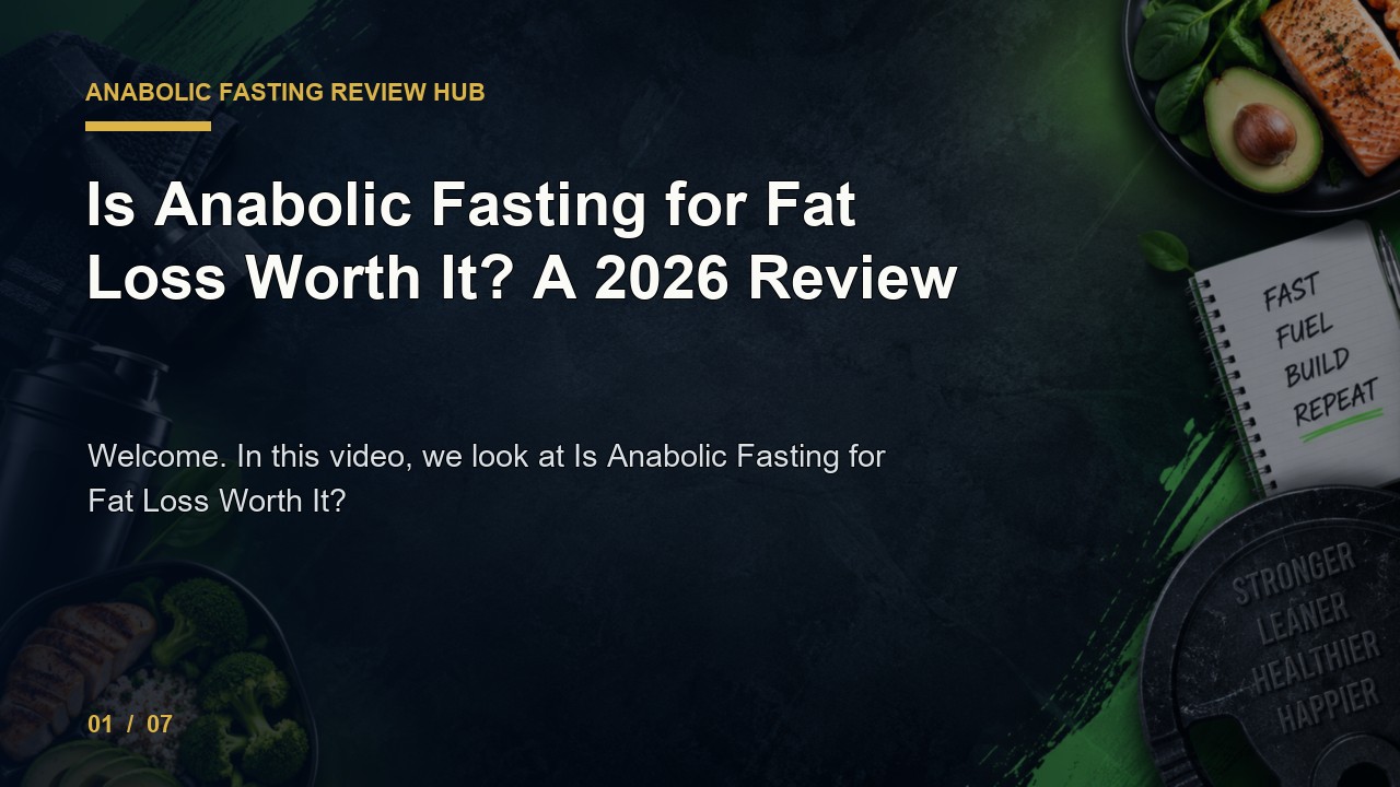 Anabolic Fasting Review: Is Anabolic Fasting for Fat Loss Worth It a 2026 Review video thumbnail