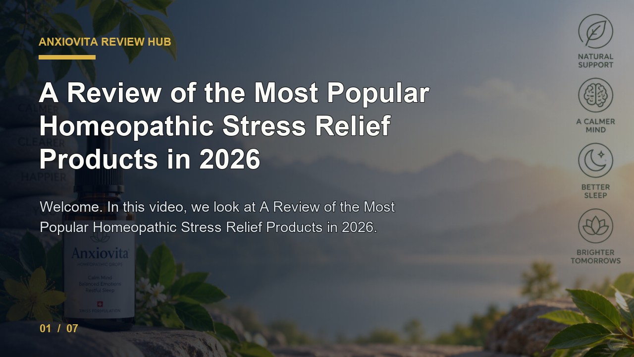 Anxiovita Review: a Review of the Most Popular Homeopathic Stress Relief Products in 2026 video thumbnail