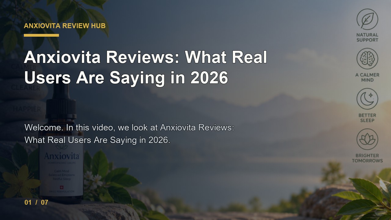 Anxiovita Review: Anxiovita Reviews What Real Users Are Saying in 2026 video thumbnail