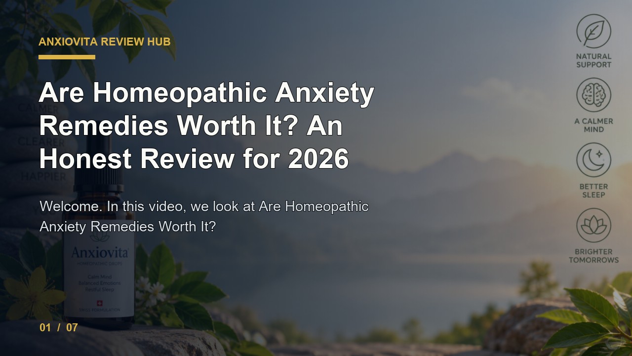 Anxiovita Review: Are Homeopathic Anxiety Remedies Worth It an Honest Review for 2026 video thumbnail