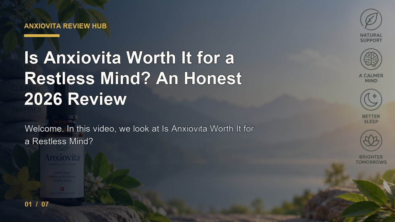 Anxiovita Review: Is Anxiovita Worth It for a Restless Mind an Honest 2026 Review video thumbnail