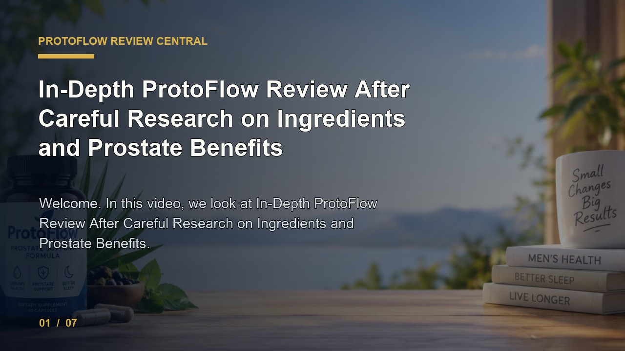 ProtoFlow Review: in Depth ProtoFlow Review After Careful Research on Ingredients and Prostate Benefits video thumbnail
