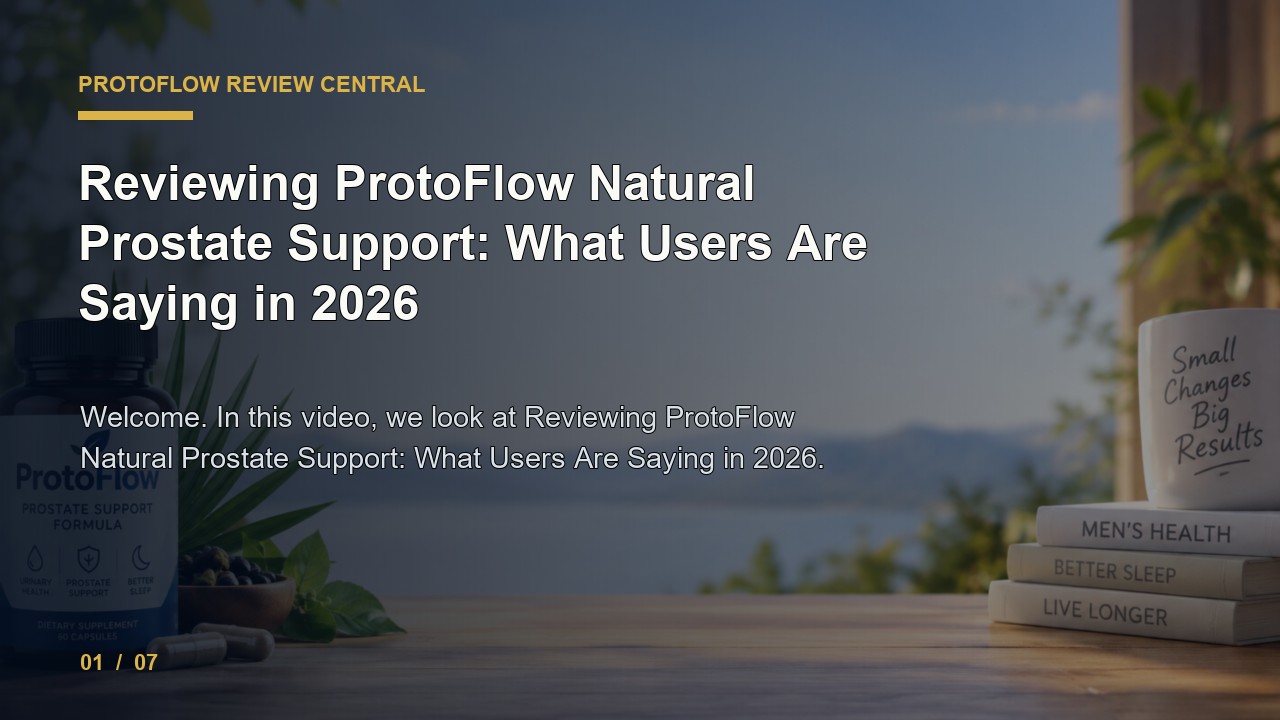 ProtoFlow Review: Reviewing ProtoFlow Natural Prostate Support What Users Are Saying in 2026 video thumbnail