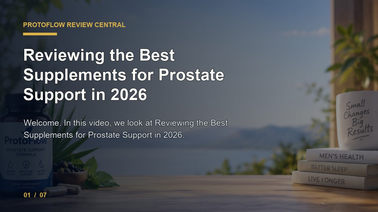 ProtoFlow Review: Reviewing the Best Supplements for Prostate Support in 2026 video thumbnail