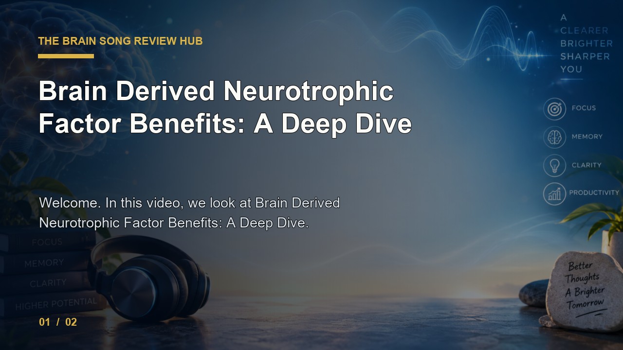 The Brain Song Review: Brain Derived Neurotrophic Factor Benefits a Deep Dive video thumbnail