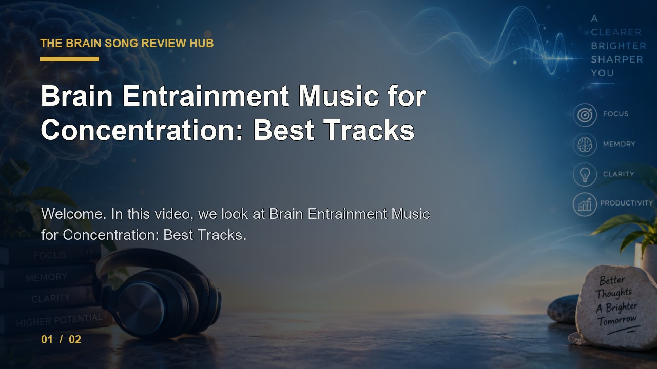 The Brain Song Review: Brain Entrainment Music for Concentration Best Tracks video thumbnail