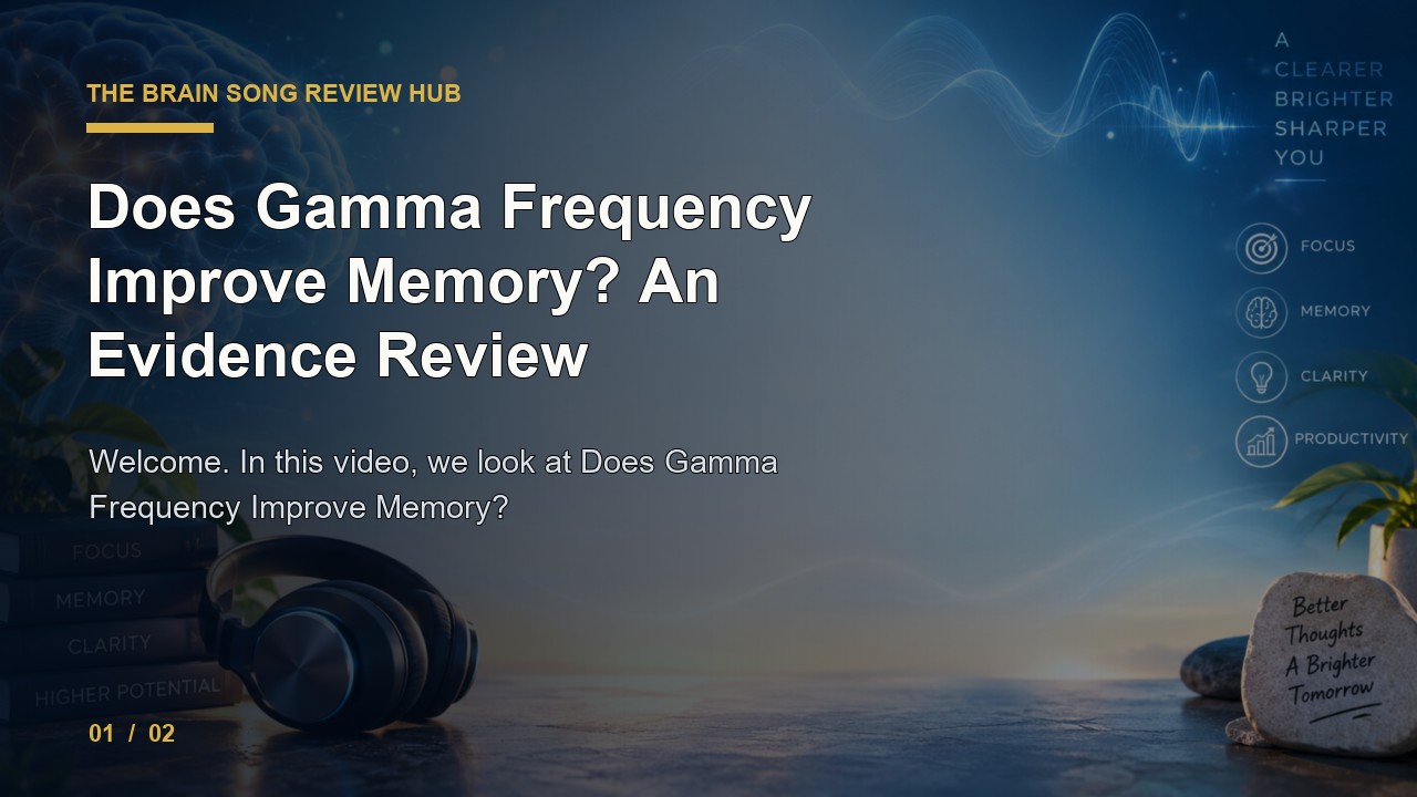 The Brain Song Review: Does Gamma Frequency Improve Memory an Evidence Review video thumbnail