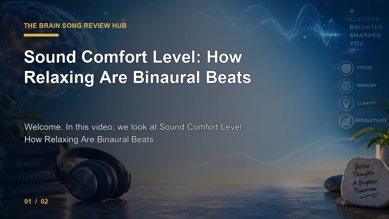 The Brain Song Review: Sound Comfort Level How Relaxing Are Binaural Beats video thumbnail