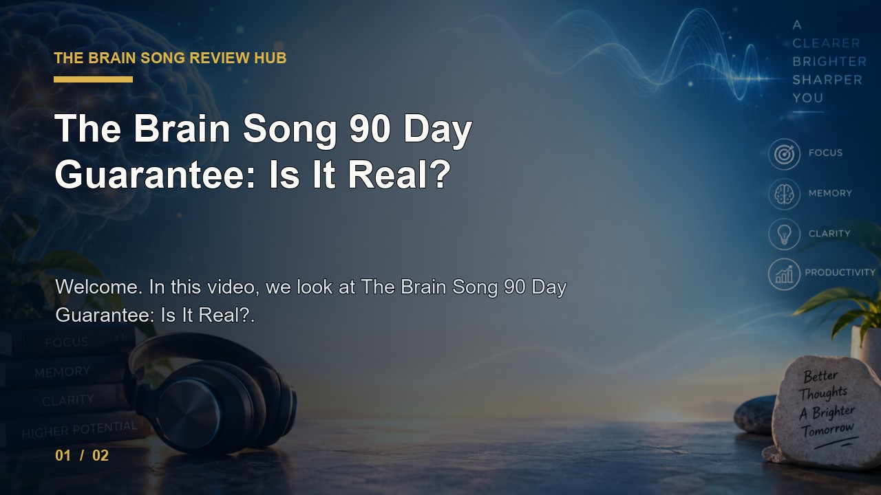 The Brain Song Review: The Brain Song 90 Day Guarantee Is It Real video thumbnail