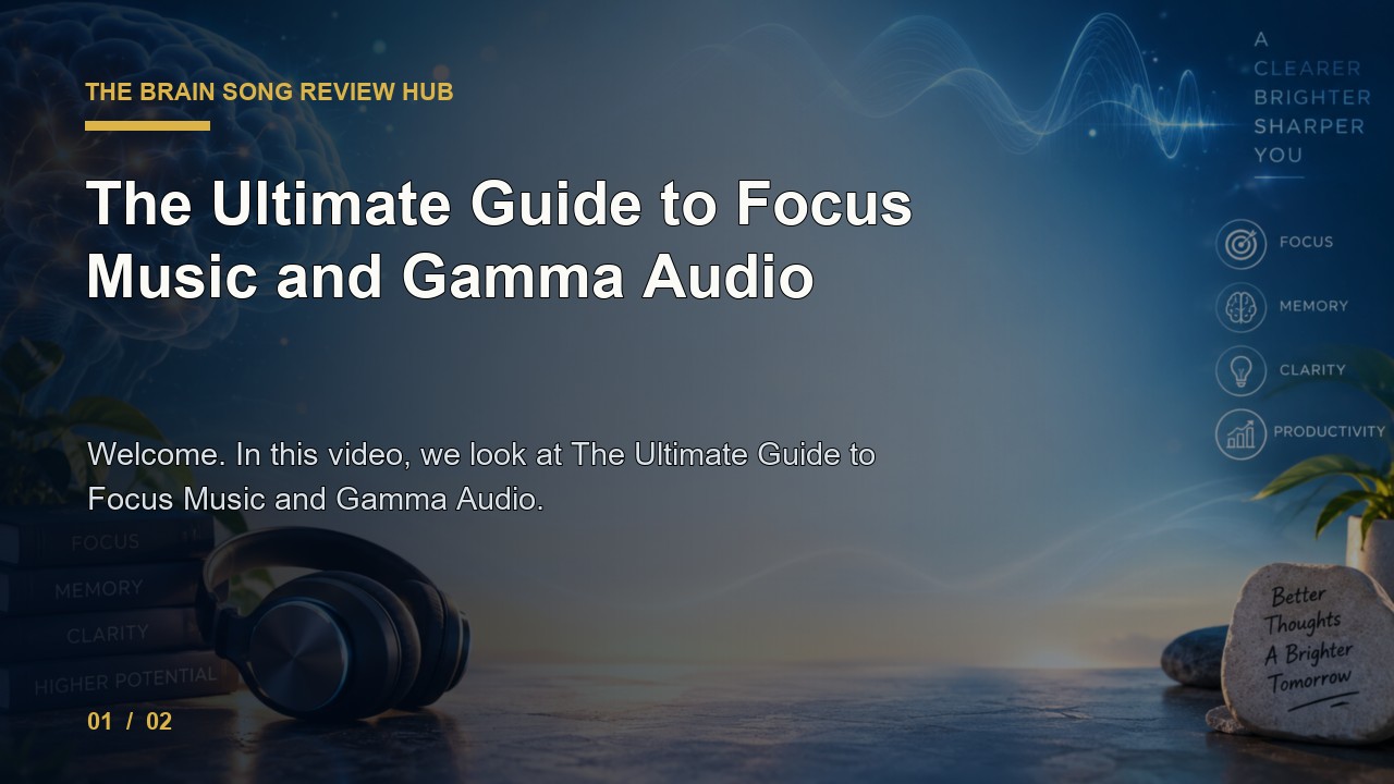 The Brain Song Review: the Ultimate Guide to Focus Music and Gamma Audio video thumbnail