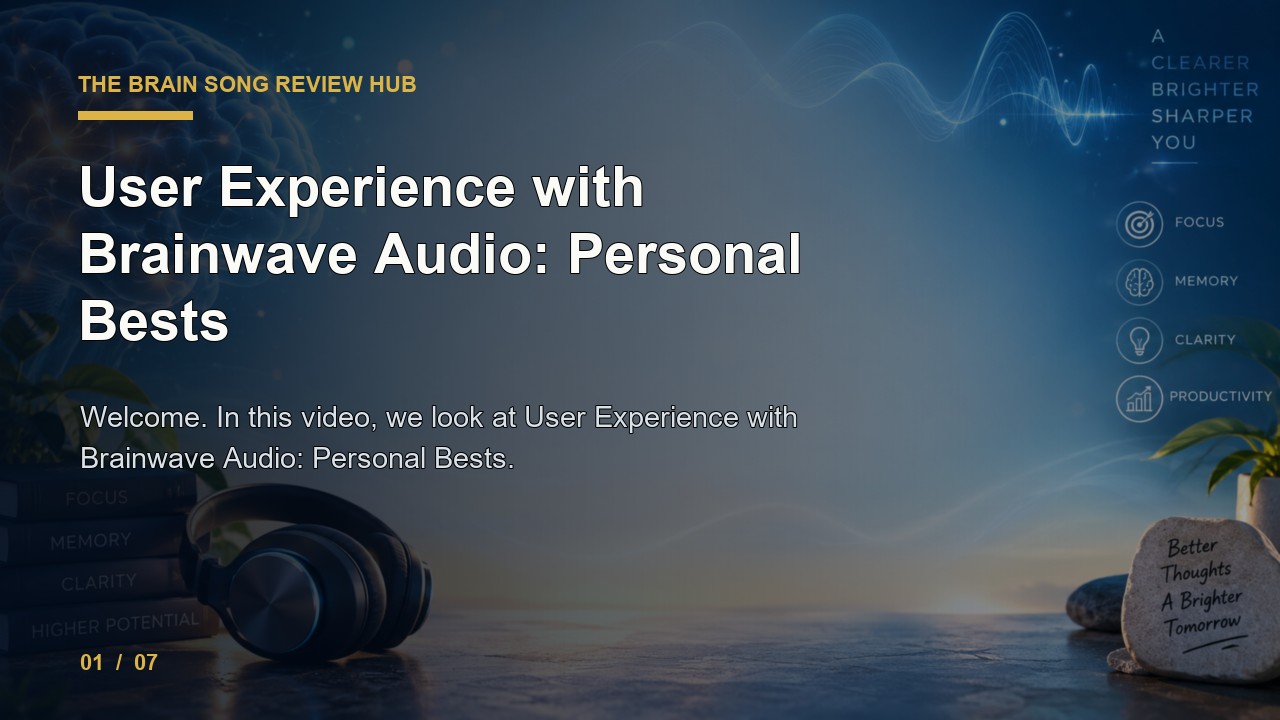 The Brain Song Review: User Experience with Brainwave Audio Personal Bests video thumbnail